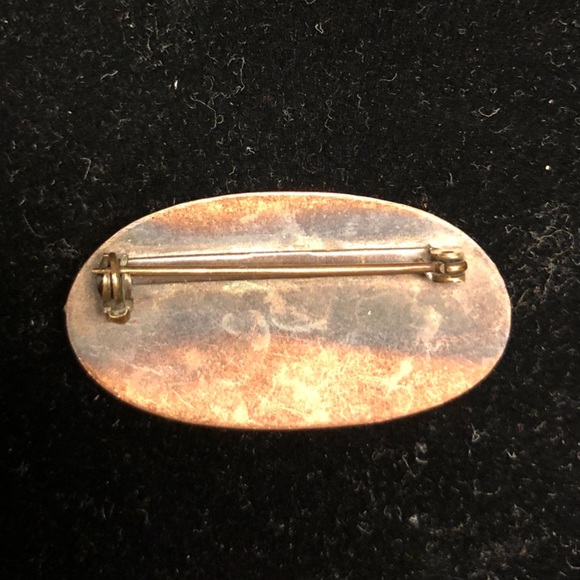 Vintage Copper Brooch - Picture 2 of 2